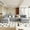 Gray, variant on 130" Oversized U-Shaped Sectional Couches for Living Room, Modern 6 Seater Modular Sofa with Movable Ottoman, Deep Seat Chenille Cloud Couch for Bedroom and Apartment, Beige