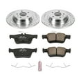 thumbnail image 3 of PowerStop Rear Z23 Evolution Sport Carbon-Fiber Ceramic Brake Pad and Drilled & Slotted Rotor Kit Fits: FORD LINCOLN Select Models K6559, 3 of 10
