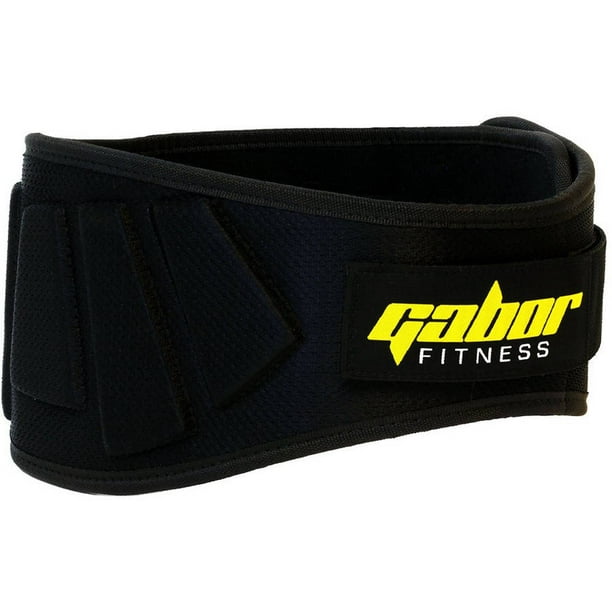 Gabor Fitness 6" Contoured Neoprene Back Support Weight-Lifting Belt Walmart.com