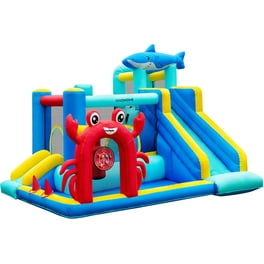 LOL Surprise Indoor Bouncy Bounce House with Jump n Slide and Blower Perfect Gift for Kids Ages 4 Walmart