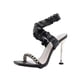 thumbnail image 2 of Sandalias de tacón alto con adornos de metal y punta cuadrada plisada sexy para mujer Wmkox8yii  hfjk3478, 2 of 4