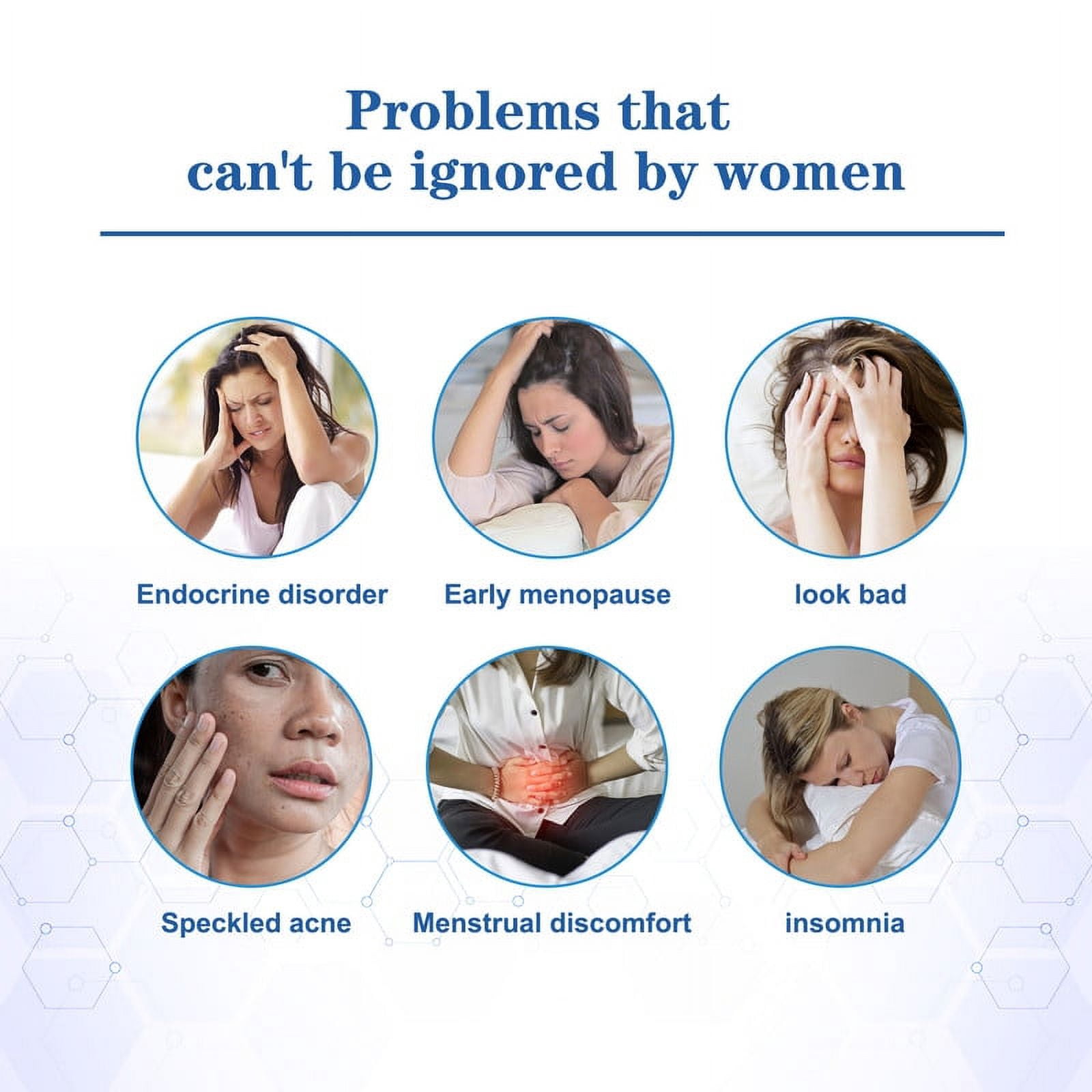 Estrogen Cream, Natural Estrogen Cream for Women, Women's Health Support, for Healthy Estrogen Metabolism, Helps Relieve Discomforts of Menopause(3 PCS)