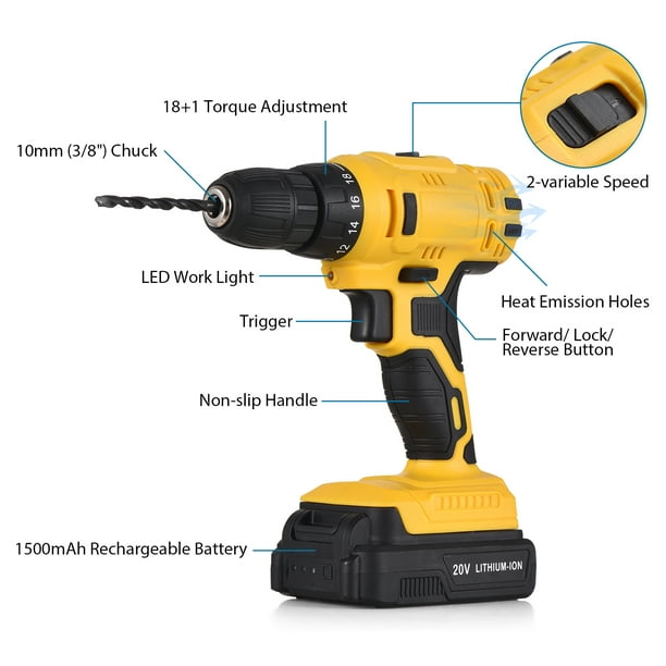 Use of portable electric on sale drill