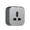 Grey, variant on Amdohai Universal 3-Pin Track Sockets Power Track Socket Outlet Versatile Electric Mobile Track Socket Power Track Adapter