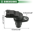 thumbnail image 4 of Unique Bargains Crankshaft Position Sensor Engine Sensor No.0281002667, 4 of 6