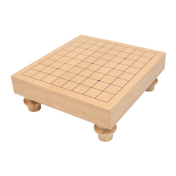 9 x 9 Go Board with Legs (36mm thick, beech wood veneer, no stones)