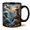 Ceramic Mug, variant on Lotusprint LLC Personalized Lighthouse Ocean 2D Print Flat Ceramic Mug, Coastal Wave Seagull Coffee Cup