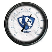 NCAA Eastern Illinois Panthers 14 in. Dia. Indoor & Outdoor LED Thermometer, Black