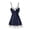 Blue, variant on Women Lace Nightgown Spaghetti Strap Cami Sleeveless Chemise Sleepwear Sleep Dress Blue M