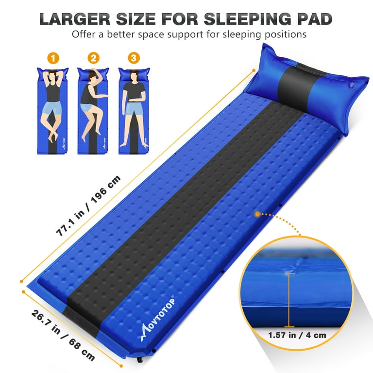 Movtotop sleeping pad discount