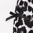 thumbnail image 6 of LIIPEE Girls Outfit Sets Casual Summer Fashion Leopard Letter Printed Short Sleeve Crew Neck Tee Tops Wide Leg Pants 2 Piece Set Youth Comfortable Breathable Cute Clothing,Black,15-16 Years, 6 of 8