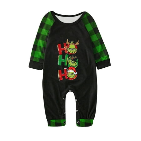 

Gr1nch Pajamas - Family Christmas Pajamas Set Green Gr1nch Print Festive Holiday Pajama Set for Kids Comfortable and Fun Christmas Sleepwear Gr1nch Printed Pjs for Women Men Kids Boys Girls