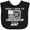 AB-Black, variant on Inktastic When I Grow Up I Want to Be a Firefighter Like My Aunt Boys or Girls Baby Bib