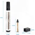 thumbnail image 3 of Wood Repair Markers- Furniture Touch Up Markers Kit, 6Pcs Wood Scratch Cover Markers and 6Pcs Wax Filler Sticks Set of 13, 3 of 7