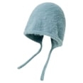 thumbnail image 2 of Ear Protection Lace-up Brimless Bandage Winter Hat Women Solid Color Riding Woolen Yarn Cap, 2 of 7