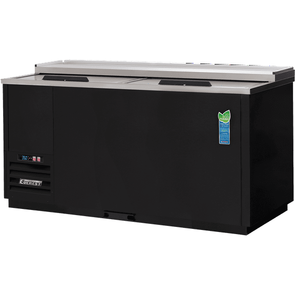 Everest Refrigeration EGC65 Glass and Plate Chillers 2 Solid Lids, 115v, NSF - 21 cu. ft.