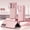 Pink Red, variant on Electroplated double hinge case suitable for Samsung folding style zfold6 mobile phone case, new high-end creative and fashionable ins style trendy brand high-end simple, Aptsm