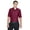 MAROON, variant on UltraClub Men's Cool & Dry Elite Performance Polo - 8415