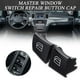 thumbnail image 5 of Tapa Del Interruptor Principal De La Ventana Eléctrica Del Coche, Interruptor De Botón De Ventana Para Mercedes-Benz Ml Gl R Class W164 X164 W251 2518300390 Advancent VI007411-00, 5 of 7