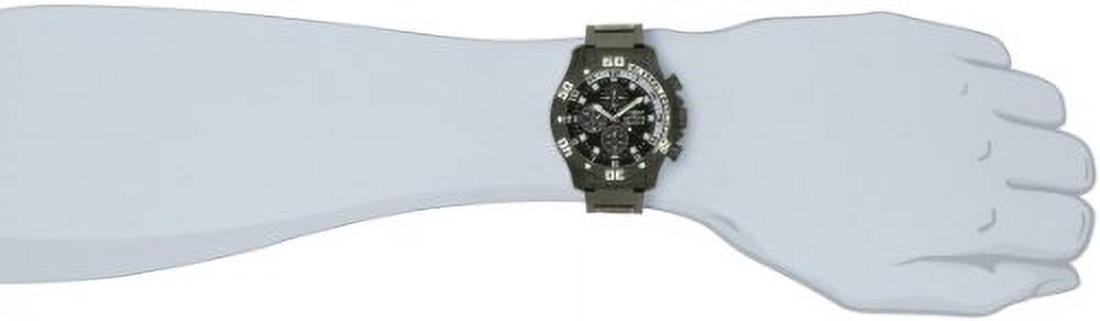 Invicta Men's Signature 7335 Black Stainless Steel Chronograph Watch