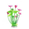thumbnail image 2 of Aquatics Flower Simulation Wedding Plastic Artificial Fish Tank Ornament For, 2 of 5