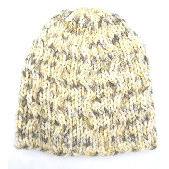 HANDMADE KNIT CHUNKY HAT