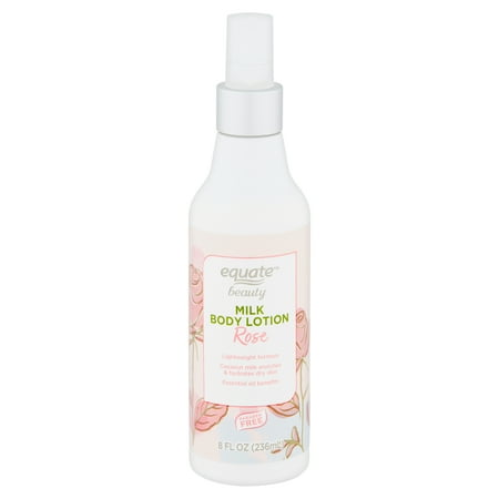 - Equate Beauty Rose Milk Body Lotion, 8 fl oz