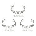 thumbnail image 1 of Unique Bargains 3Sets Upholstery Spring Replacement Kits, 23.62" Sagging Cushions Repair Kit with Clips Nails for Furniture, 1 of 7