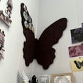 thumbnail image 1 of Juego de Pared de Fotos de Fieltro con Forma de Mariposas, Tablón de Anuncios de Fieltro de Mariposas, Tablero de Corcho, Tablero de Fotos Plegable, Autoadhesivo, 1 of 5