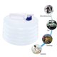 thumbnail image 5 of Contenedor de agua plegable de 2 uds, almacenamiento de agua portátil Premium, 8l Rojo Verde, 5 of 5