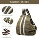thumbnail image 2 of Mochila Goodhan de lona para mujer, bolsa de viaje antirrobo, 2 of 7
