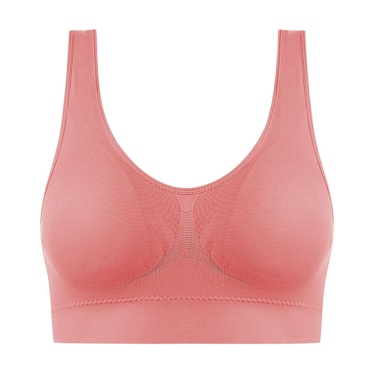 Breathable Sports Bra Women's Comfortable and Adjustable Non Steel Ring  Collar High Compression Sports Bras for : : Clothing, Shoes 