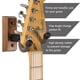 thumbnail image 2 of Colgadores de pared (1 paquete), soporte de pared para guitarra y ukelele, ganchos de pared para colgar guitarra, soportes, soporte, colgador de pared para guitarra de nogal negro, 2 of 5