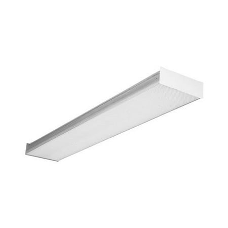 Lithonia Lighting SB 2 32 120 RE Clear Lens / White Steel SB 8-5/8"x