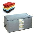 thumbnail image 4 of Organizador de edredones inodoro a prueba de polvo 5 uds estructura de 3 capas bolsa de almacenamiento de ropa ahorro de espacio para suministros de viaje ANGGREK Otros, 4 of 7