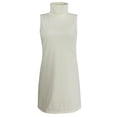 thumbnail image 4 of Verano Mujer Cuello De Tortuga Sin Mangas Sundress Llanura Mini Vestidos Túnica Tops Baoblaze Las mujeres se visten, 4 of 8
