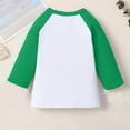 thumbnail image 3 of Favoffer Winter Kids Raglan 3/4-Sleeve Modal-Blend Top - Lounge,Play,Travel,Casual 3-14Y, 3 of 7