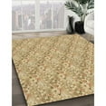 thumbnail image 3 of Ahgly Company Machine Washable Indoor Round Transitional Cinnamon Brown Area Rugs, 7' Round, 3 of 7