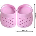 thumbnail image 5 of 2 pares de zapatillas de verano para perros, zapatos transpirables de malla para mascotas (rojo + rosa), 5 of 5