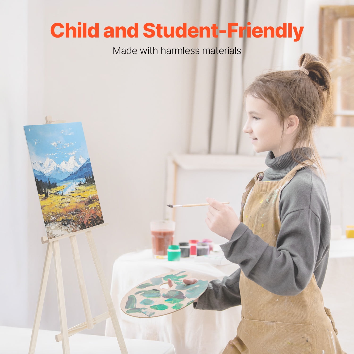 KFFKFF Art Canvas Panels, 8x10 Inch White Painting Surfaces, Set of 24, Suitable for Sketching, Acrylic, Oil Painting, Watercolor, Ideal for Children and Professional Artists