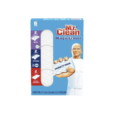 Mr. Clean Magic Eraser Variety Pack Foam Cleaning Pads, 12 Count