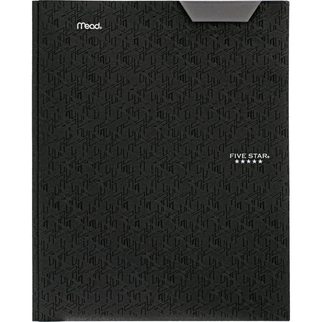 Five Star Advance Durable Poly Pocket & Prongs Stay-Put Folder