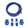 thumbnail image 1 of Cordones elásticos de nailon sin cordones, impermeables, para niños, ancianos y discapacitados. Azul real, 1 of 9