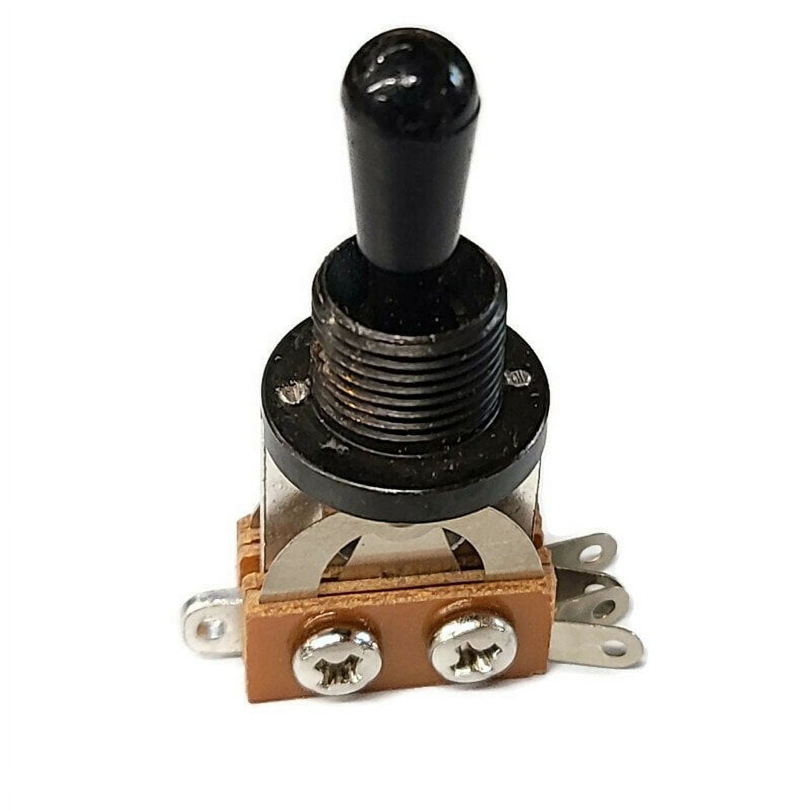 WD Guitar Toggle Switch Electric 3 Way Les Paul Black LP Metric Switch