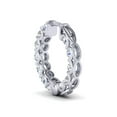 thumbnail image 5 of Yafe 18K Gold Plated Inside Out Hoop Huggie Earrings Gold Hoops for Women Adorned with CZ Stones, 5 of 6