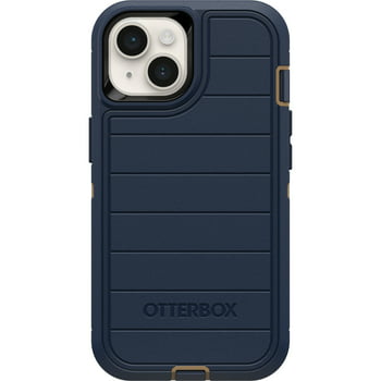 OtterBox Defender Series Pro Case for Apple iPhone 14 and iPhone 13 - Blue Suede Shoes