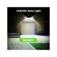 thumbnail image 2 of Waterproof 118 LED Solar Lamp Outdoor Garden Yard Motion PIR Sensor Wall Light, 2 of 8