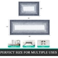thumbnail image 6 of Ileading 2 Piece Bath Rug Set Microfiber Washable Non Slip Bathroom Rug and Mat Set, 6 of 8