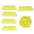 thumbnail image 2 of Livestock Ear Tag, Plastic Precise 100 Piece Flexible Lightweight Blank Tags  for Pigs for Cows, 2 of 8