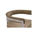 thumbnail image 4 of Meridian Furniture Marcello Brown Velvet Dining Chair (Set of 2), 4 of 8